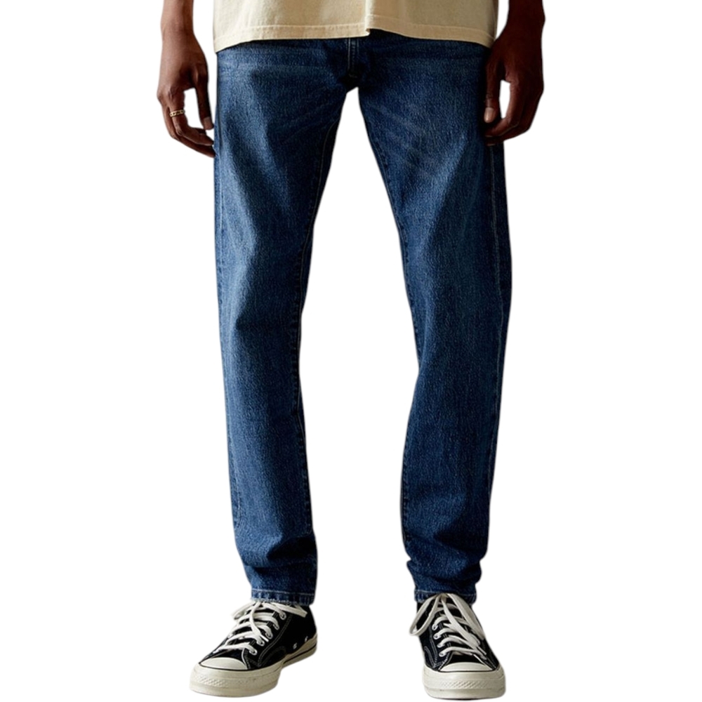 PACSUN Slim Indigo Comfort Stretch Jeans Men's 32x31 Mid-Rise Tapered Fit Casual